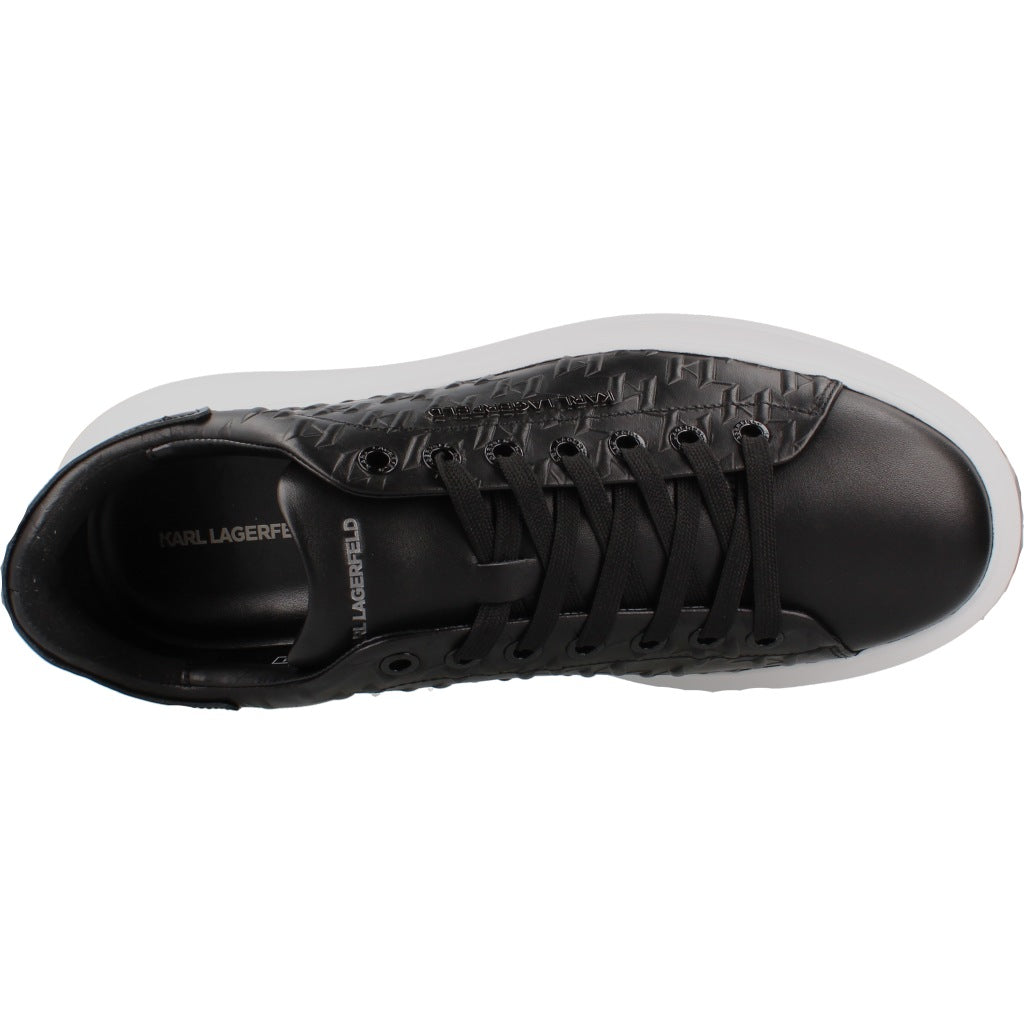 KARL LAGERFELD KORE MONOGRAM EMBOSS LO en color NEGRO (7)