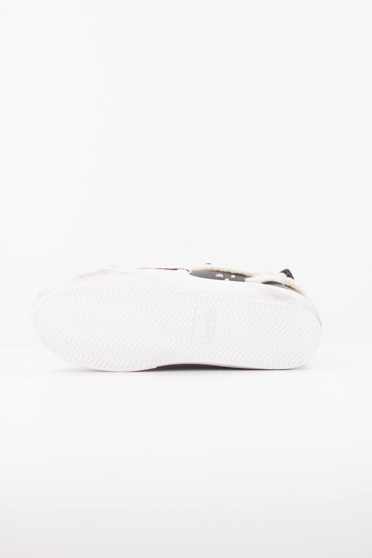 KARL LAGERFELD SKOOL IKONIC PEEP LINED LO en color (5)
