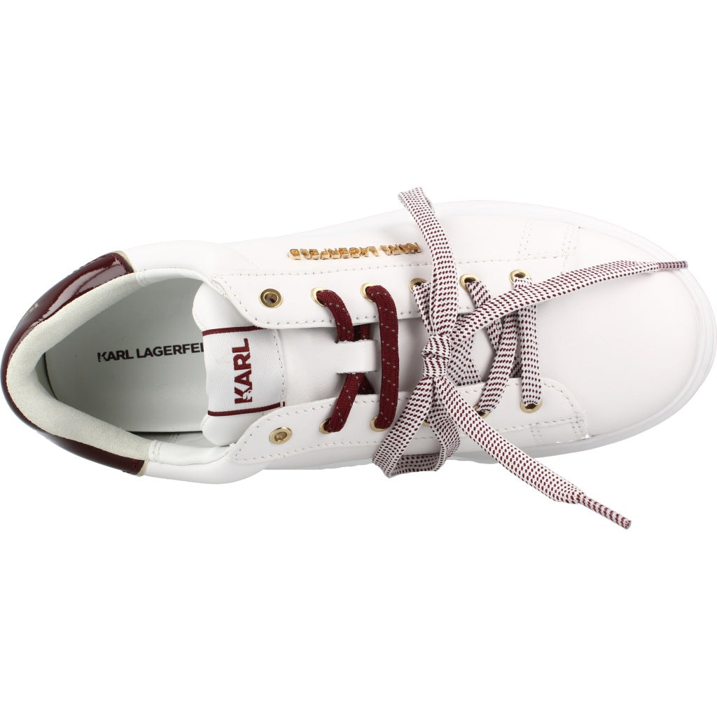 KARL LAGERFELD KAPRI DOUBLE TIE LO LACE en color BLANCO (7)