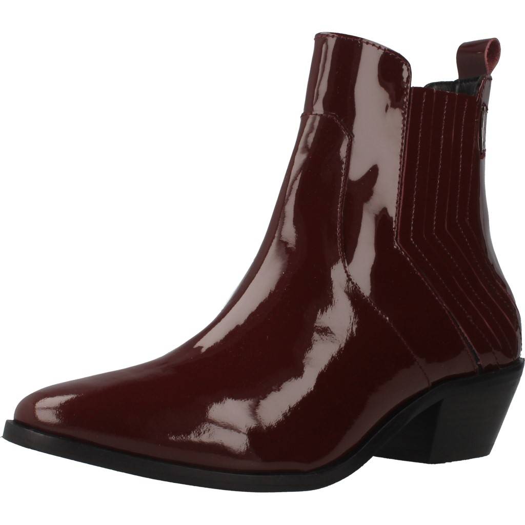 PEPE JEANS DINA NEW ELASTIC en color BURDEOS (1)
