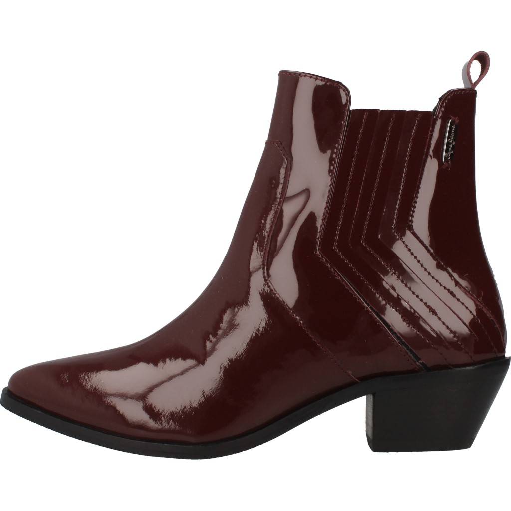 PEPE JEANS DINA NEW ELASTIC en color BURDEOS (2)