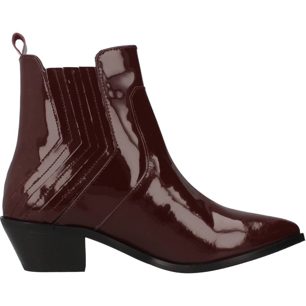 PEPE JEANS DINA NEW ELASTIC en color BURDEOS (4)