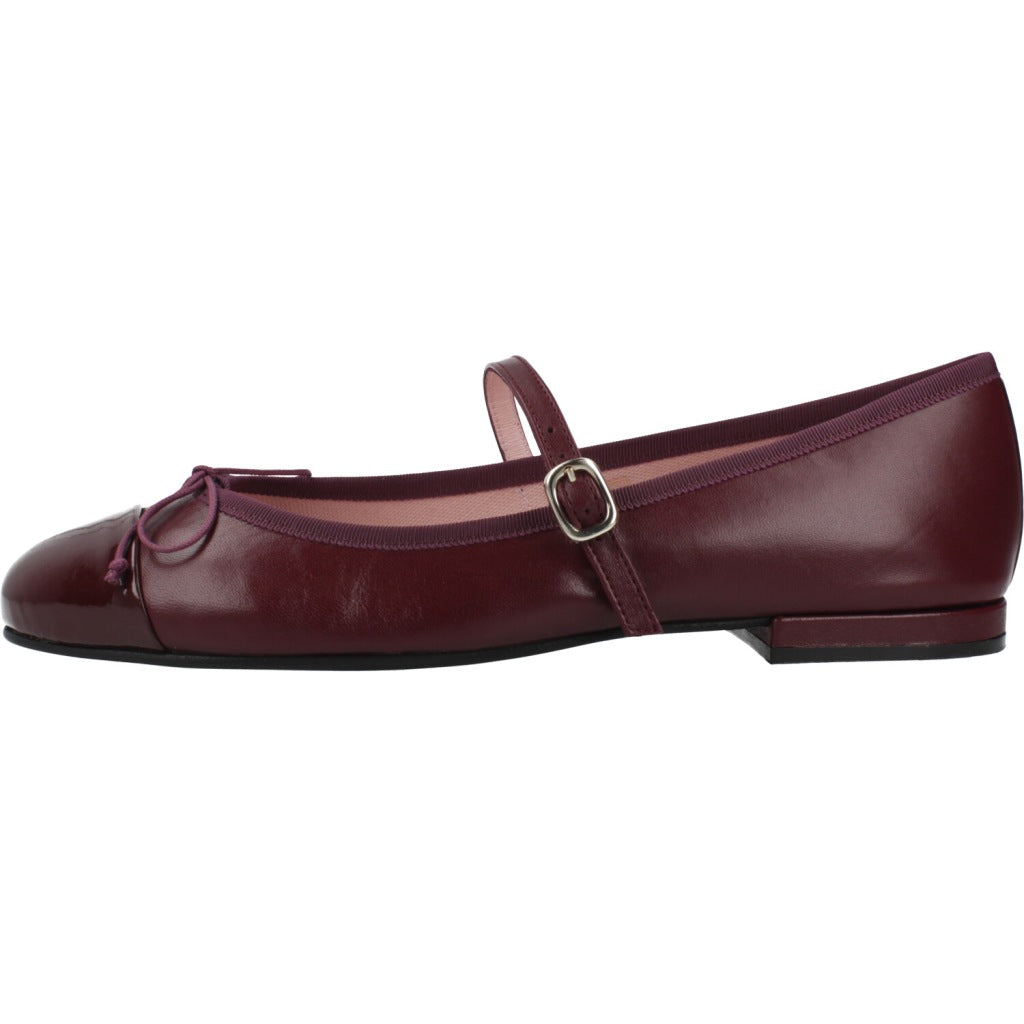 PRETTY BALLERINAS COTTON en color BURDEOS (2)