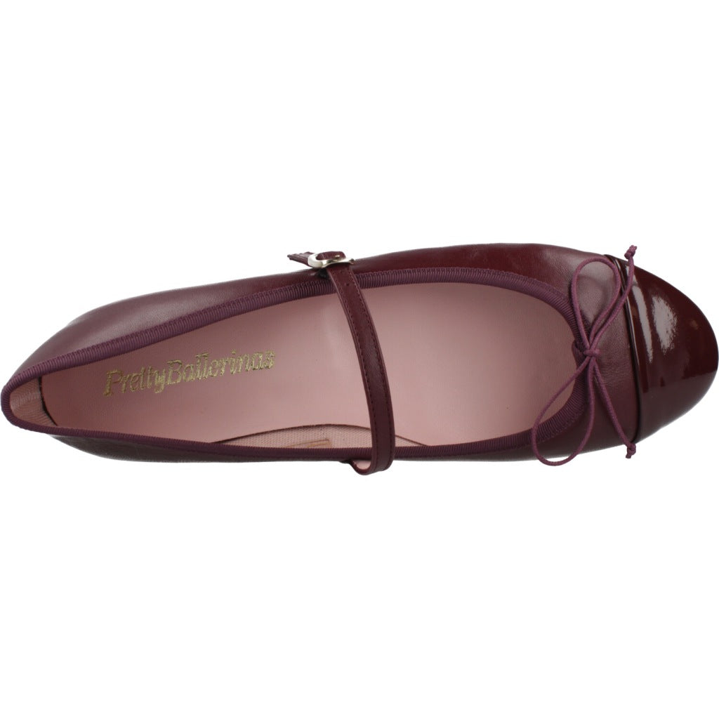 PRETTY BALLERINAS COTTON en color BURDEOS (7)