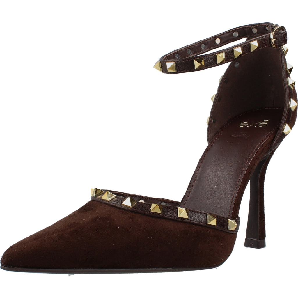 EXÉ ANGELIA BOTIN ANGELIA FABRIC en color MARRON (1)