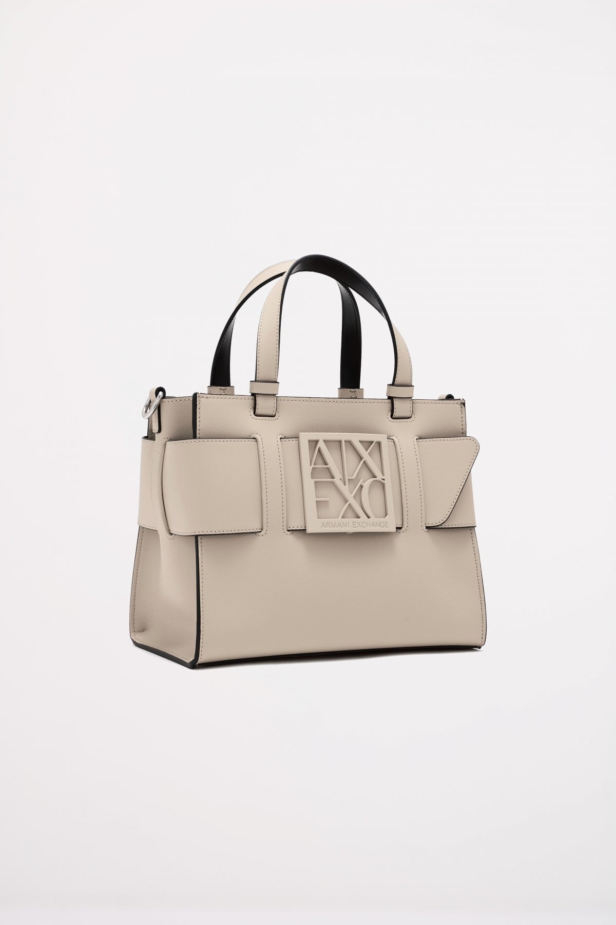 ARMANI EXCHANGE SUSY SHOPPING BAG en color BEIS (3)