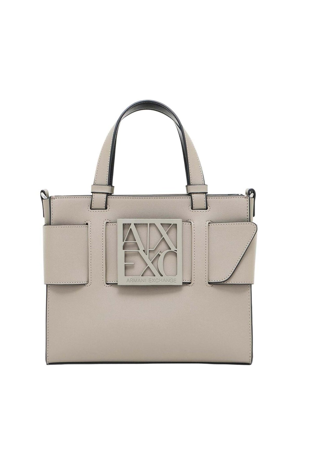 ARMANI EXCHANGE A SHOPPING BAG en color BEIS (2)
