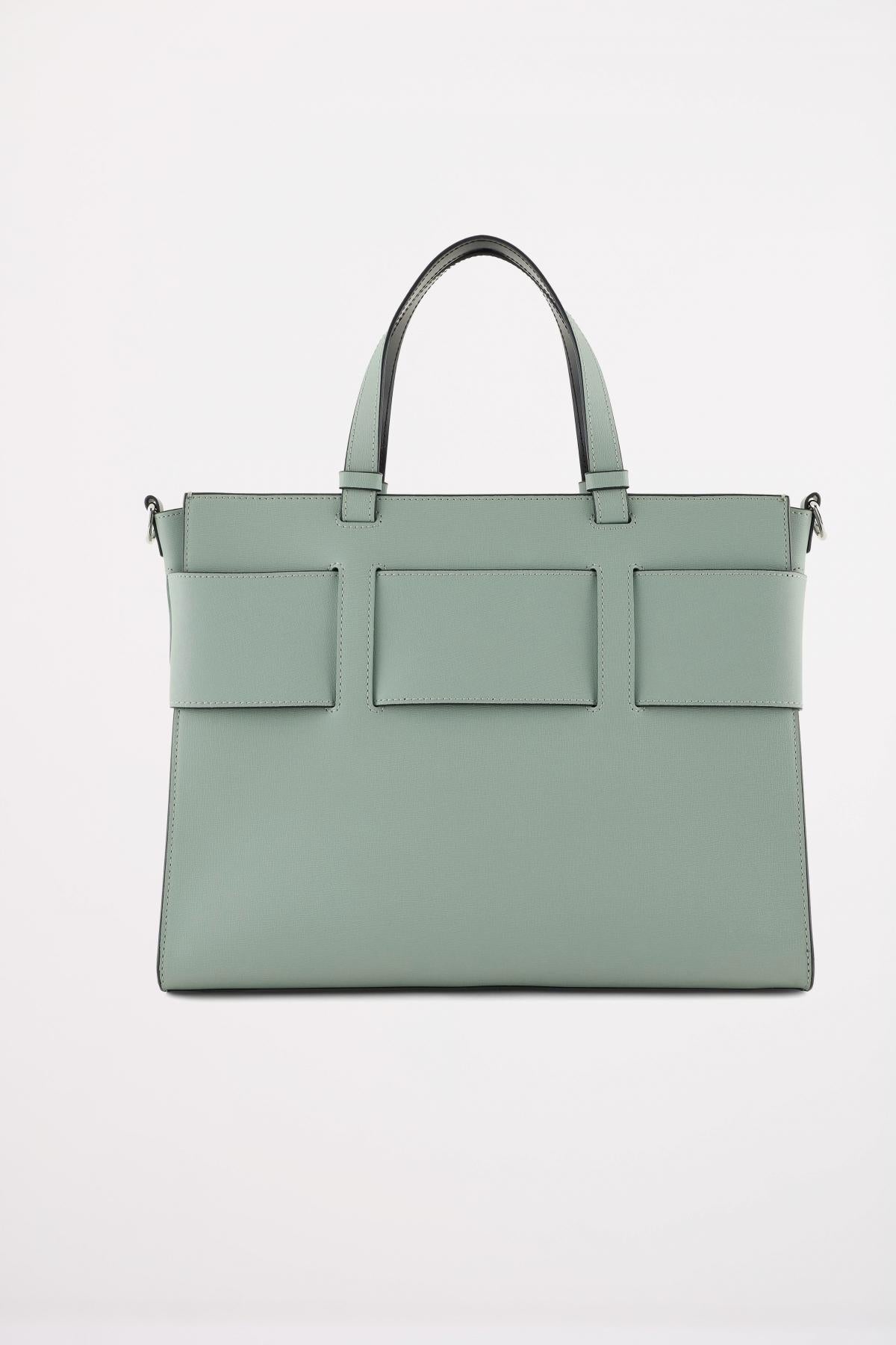 ARMANI EXCHANGE A SHOPPING BAG en color VERDE (3)