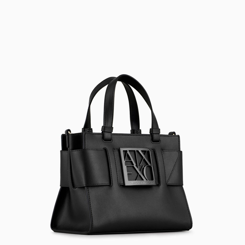 ARMANI EXCHANGE A SHOPPING BAG SUSY en color NEGRO (5)
