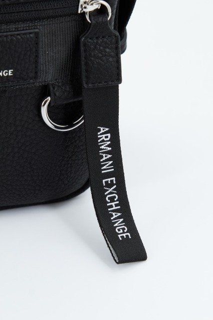 ARMANI EXCHANGE MAN'S CROSSBODY en color NEGRO (4)
