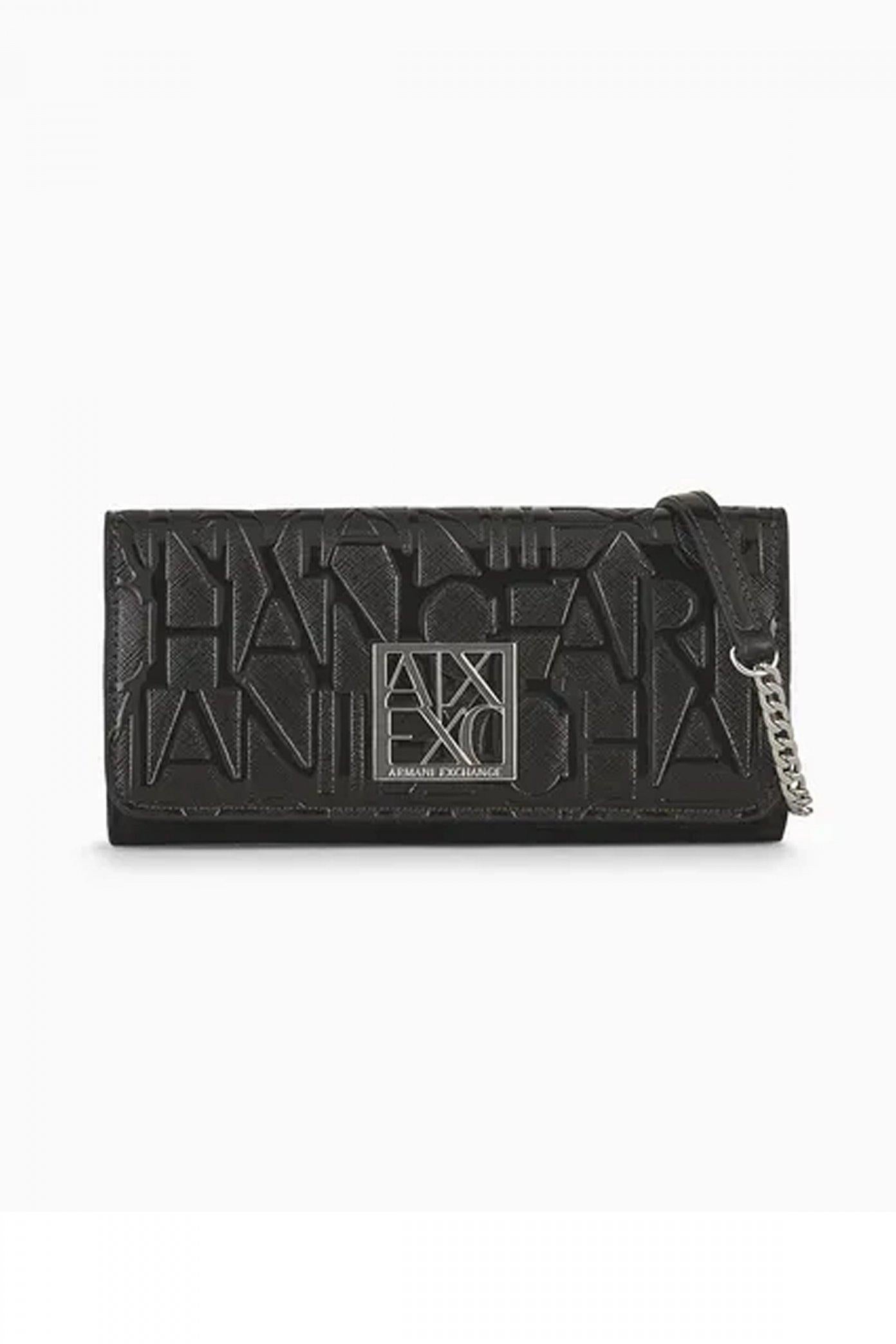 ARMANI EXCHANGE WALLET en color NEGRO (1)