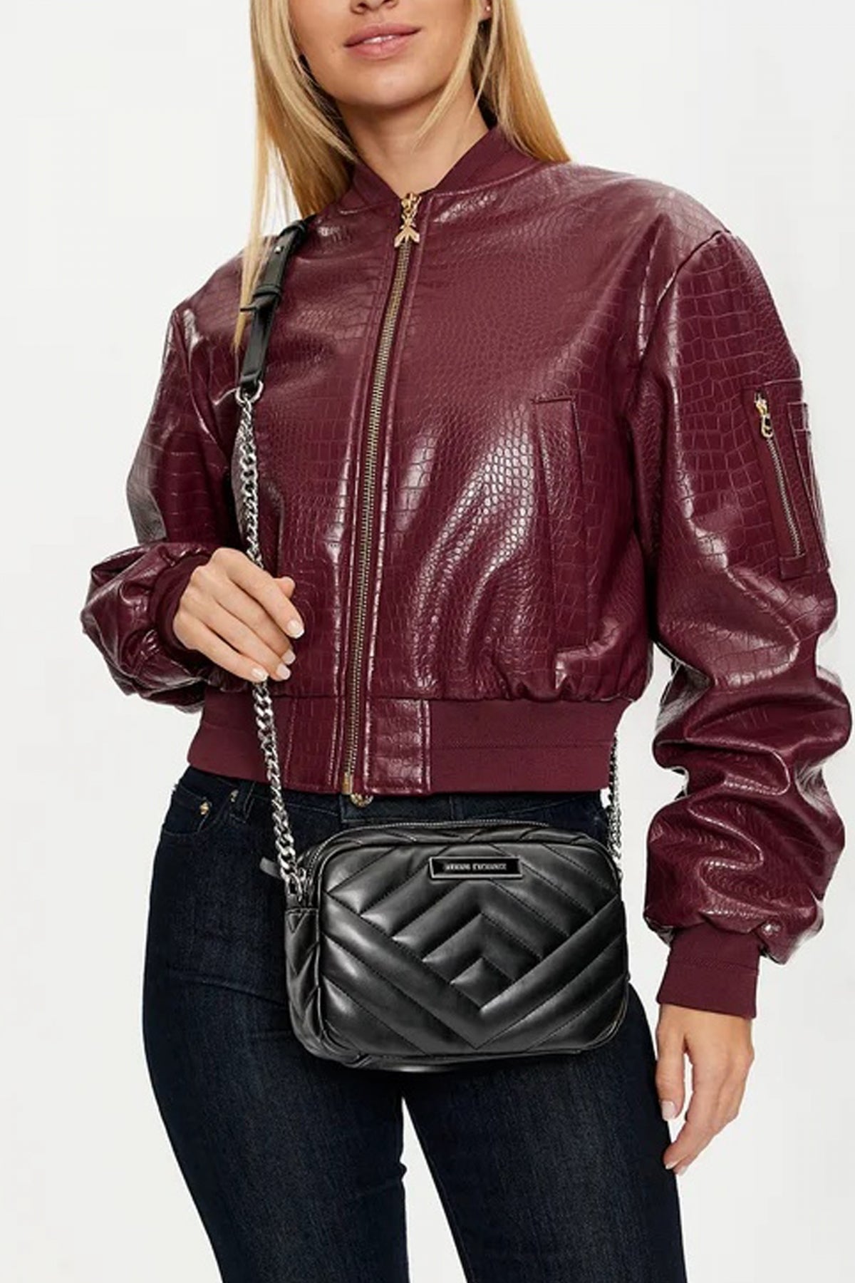 ARMANI EXCHANGE MESSENGER BAG en color NEGRO (4)