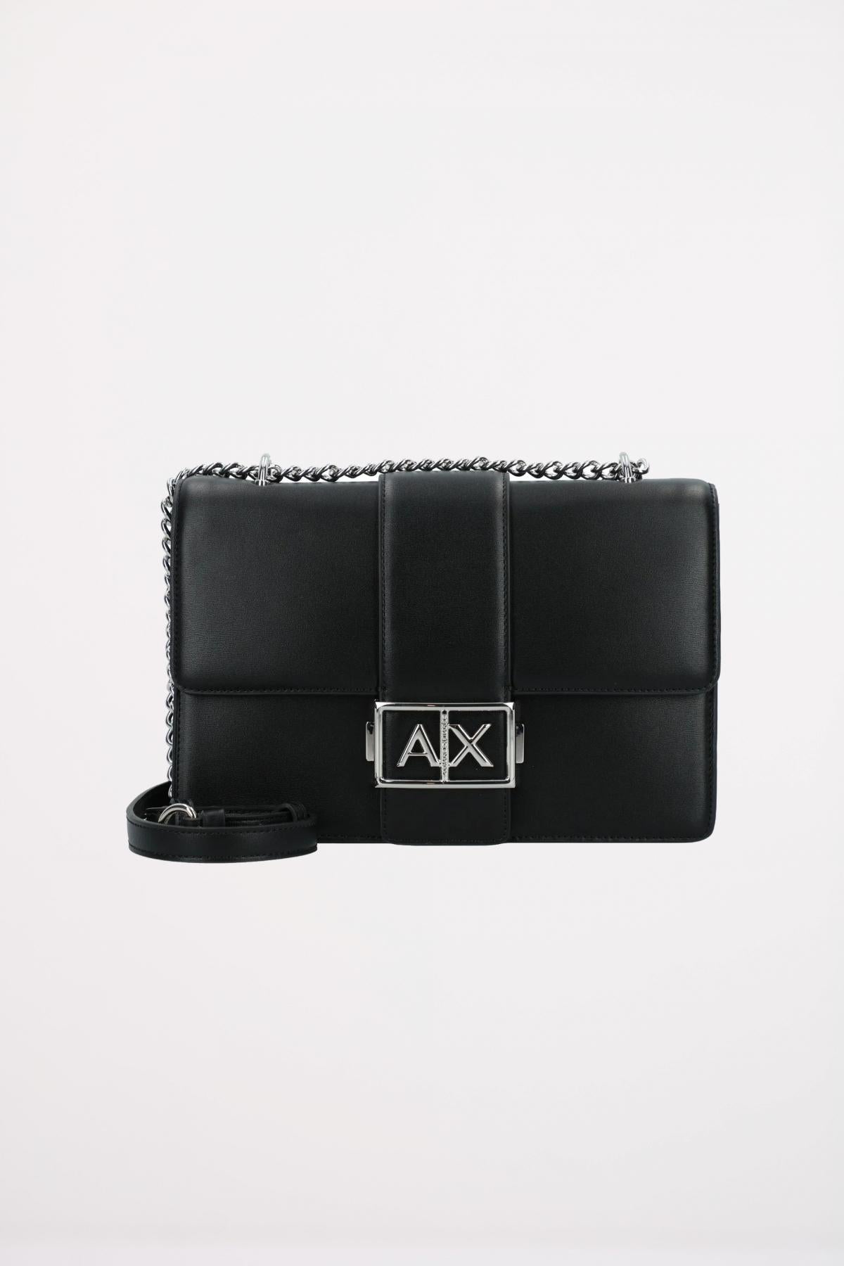 ARMANI EXCHANGE JODIE MESSENGER BAG en color NEGRO (1)