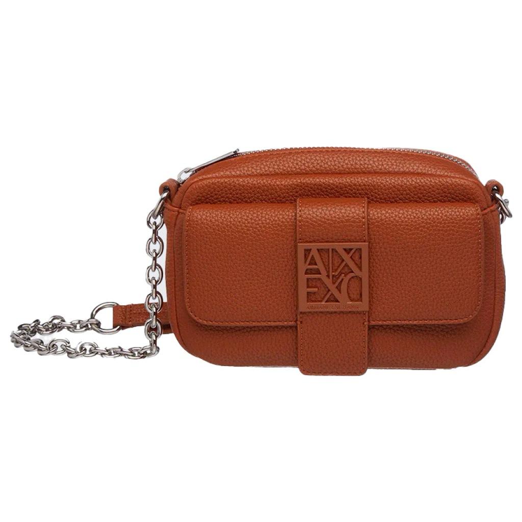ARMANI EXCHANGE SUSY SOFT MESSENGER en color MARRON (4)