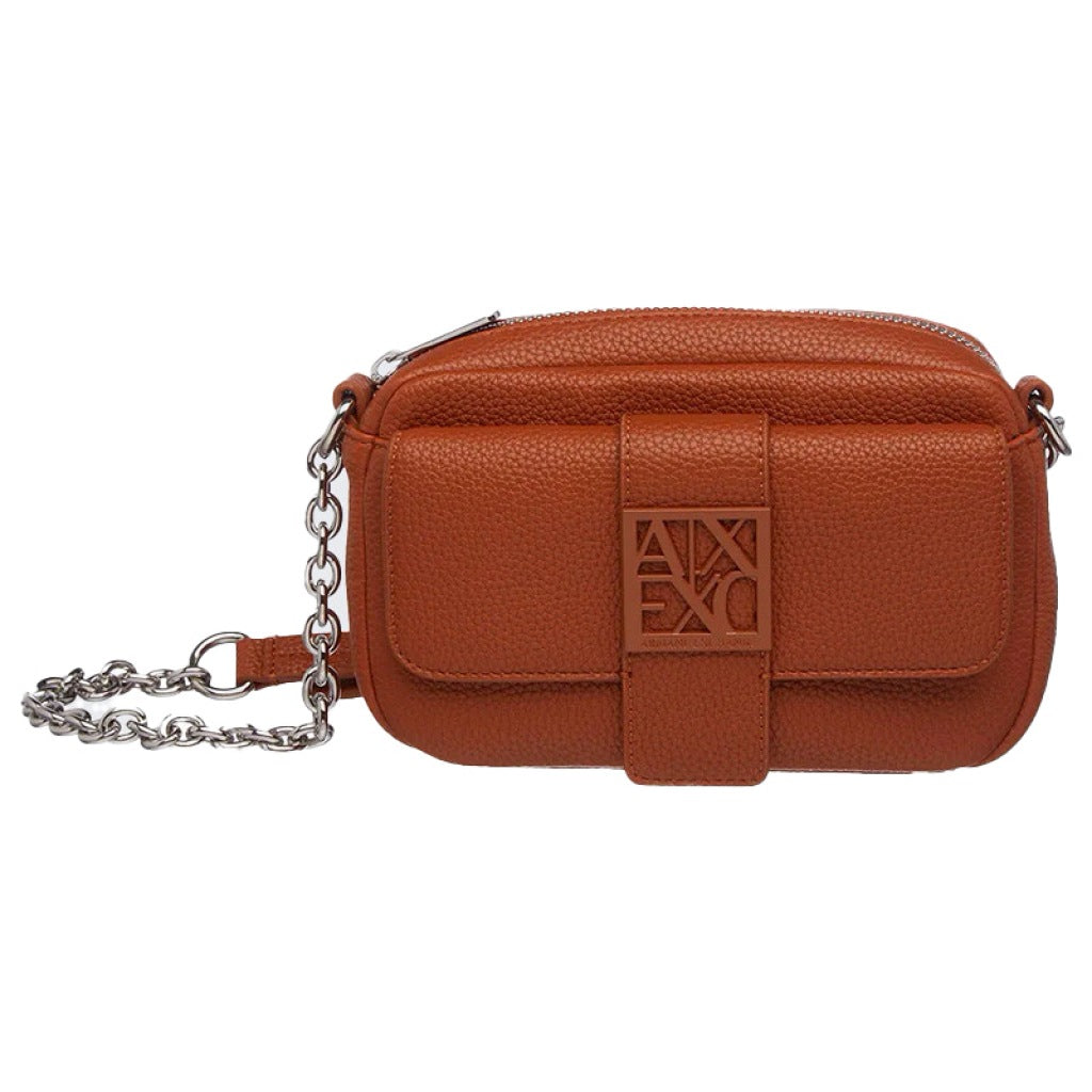 ARMANI EXCHANGE SUSY SOFT MESSENGER en color MARRON (4)