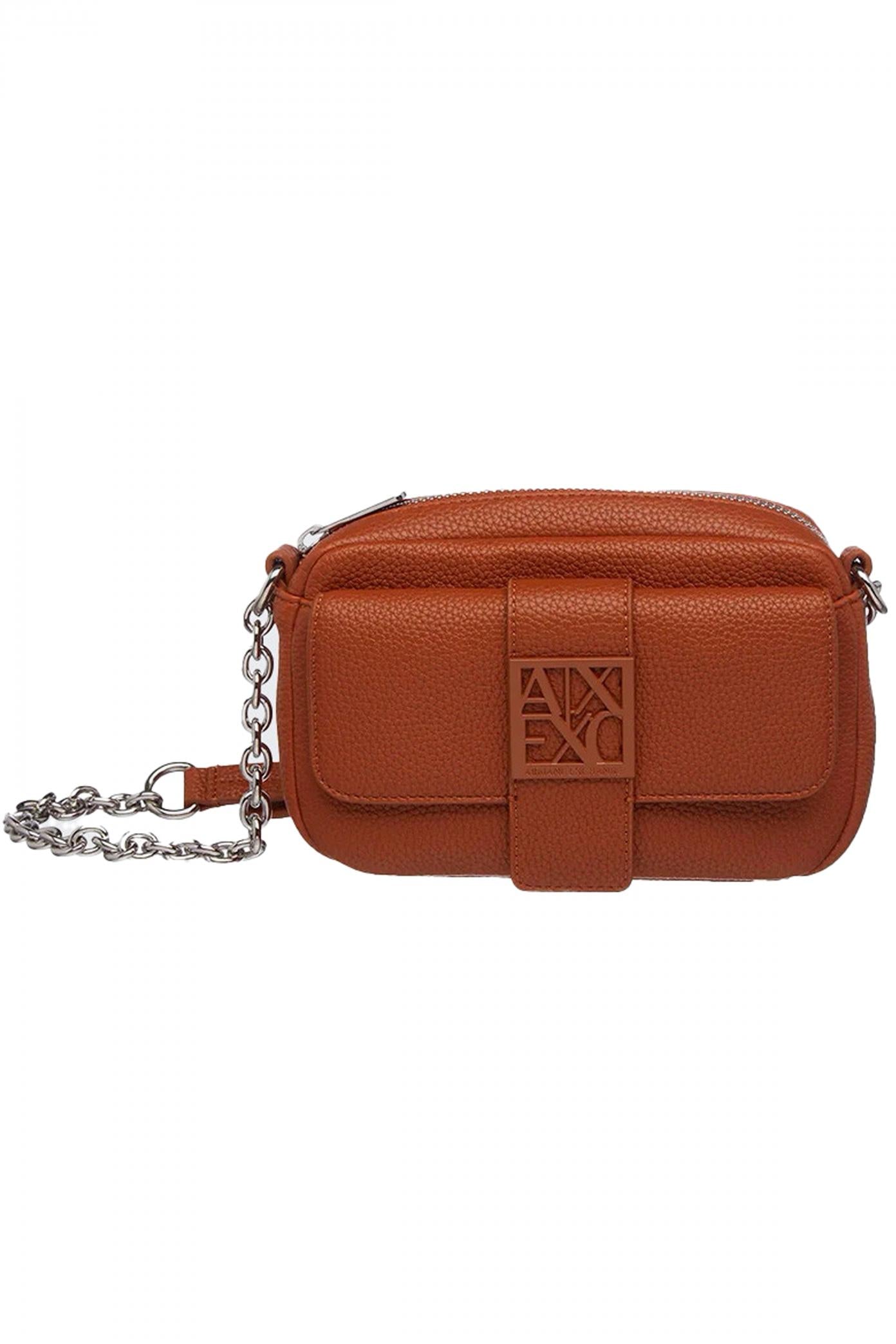 ARMANI EXCHANGE SUSY SOFT MESSENGER en color MARRON (1)
