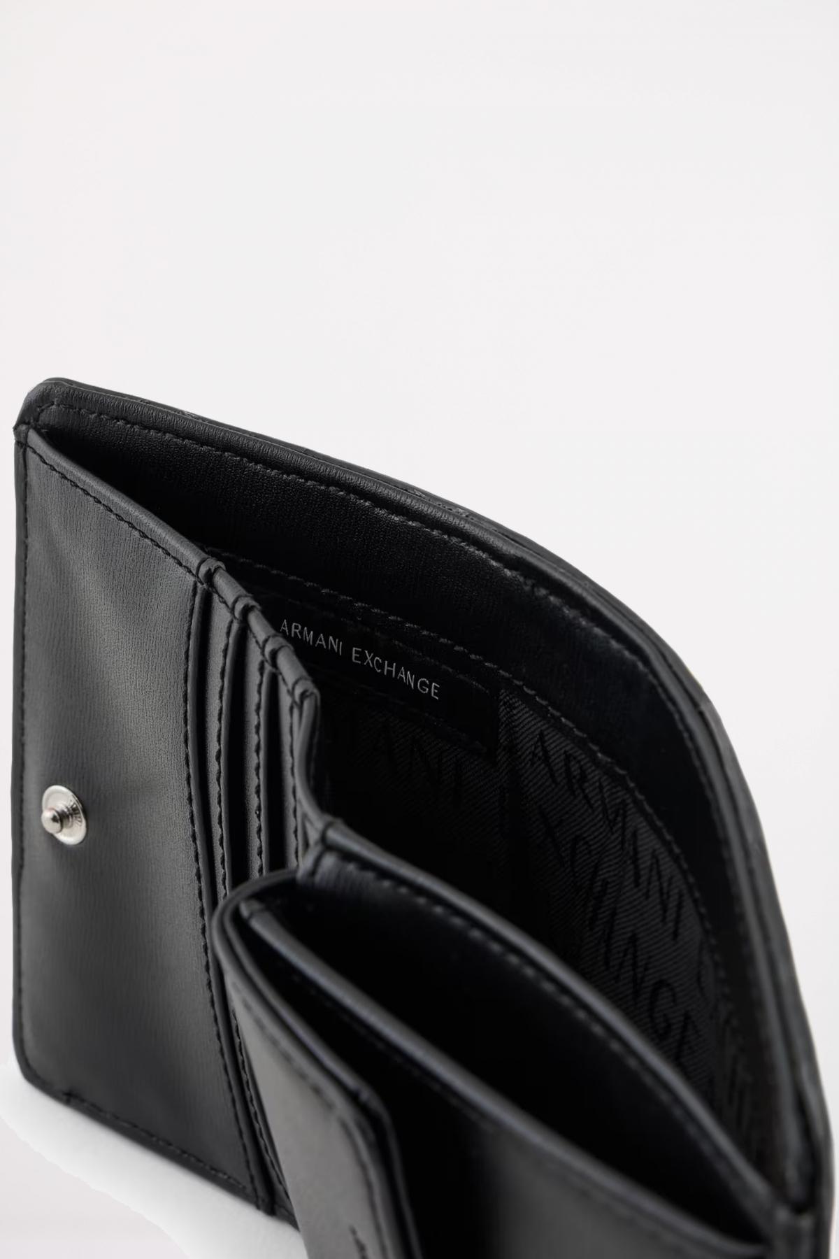 ARMANI EXCHANGE JODIE WALLET en color NEGRO (4)