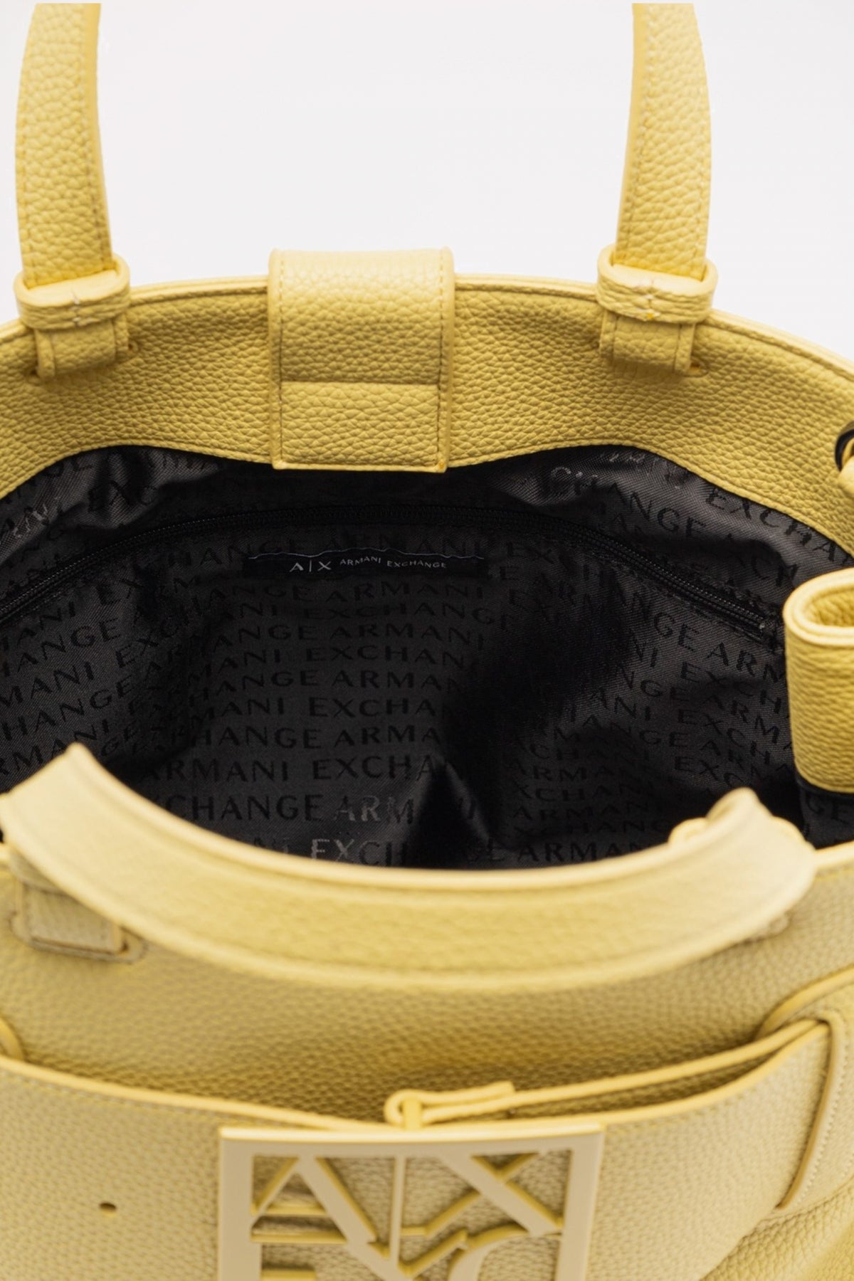 ARMANI EXCHANGE SUSY SOFT SHOPPING en color AMARILLO (4)