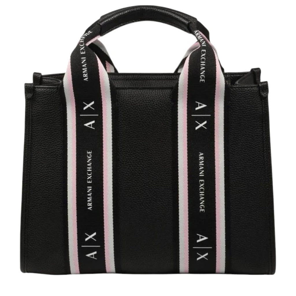 ARMANI EXCHANGE MAGGIE SHOPPING BAG en color NEGRO (5)