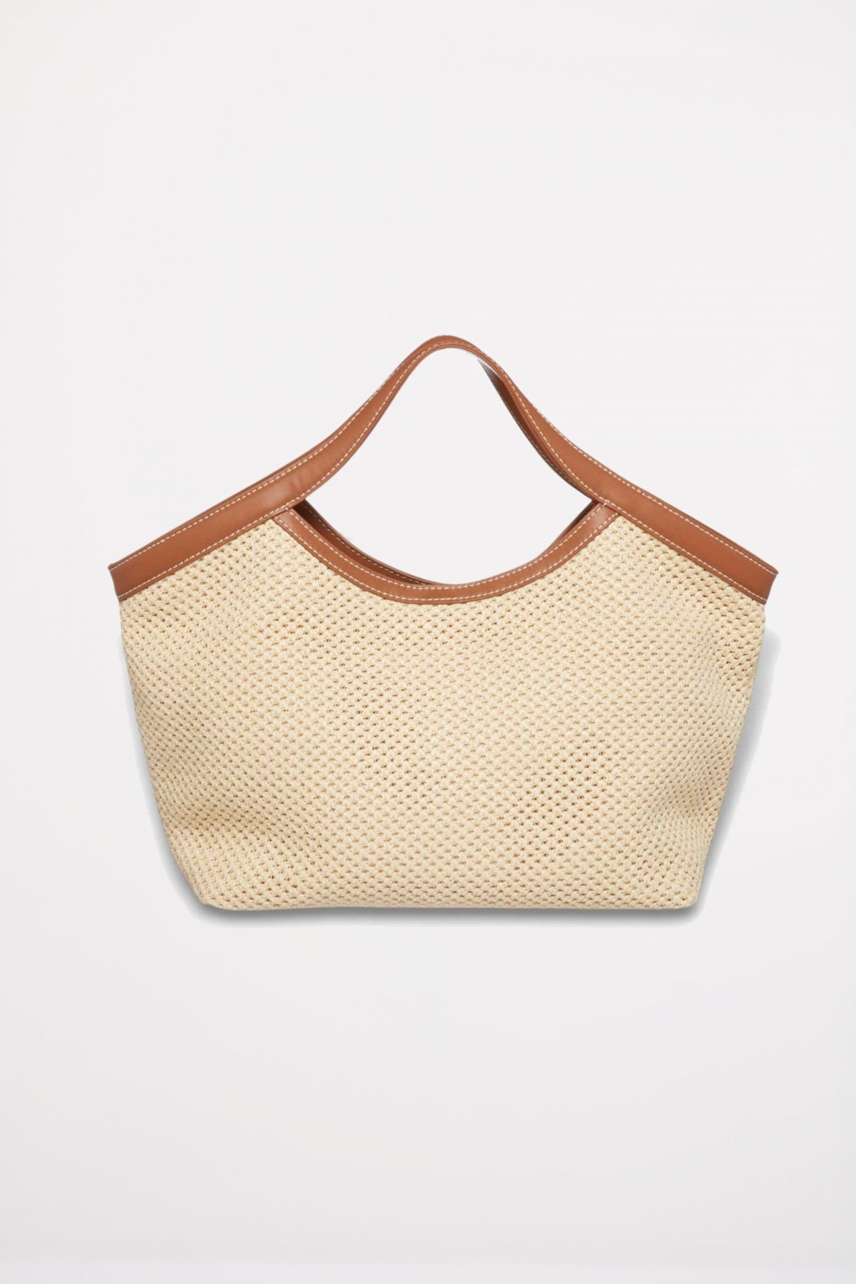 ARMANI EXCHANGE SANDY SHOPPING BAG en color MARRON CLARO (2)