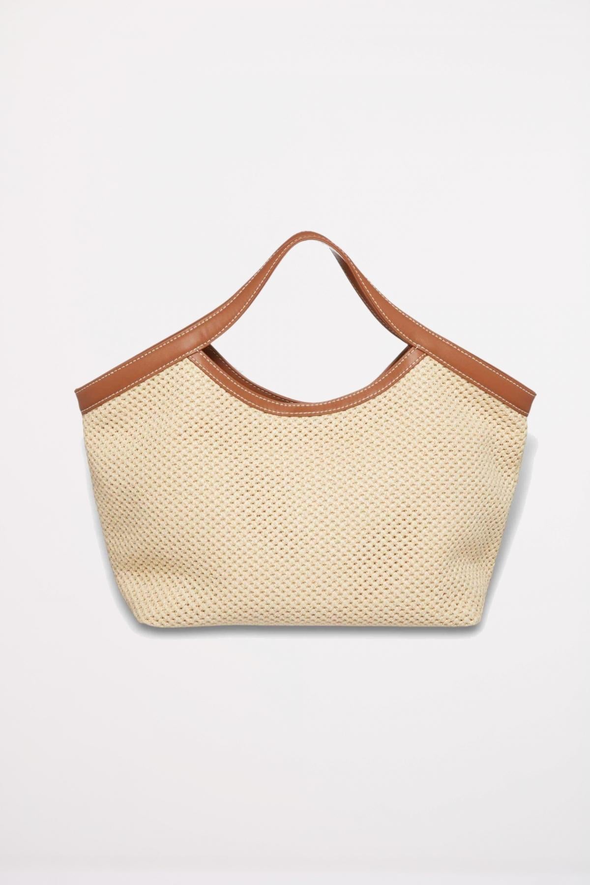 ARMANI EXCHANGE SANDY SHOPPING BAG en color MARRON CLARO (2)