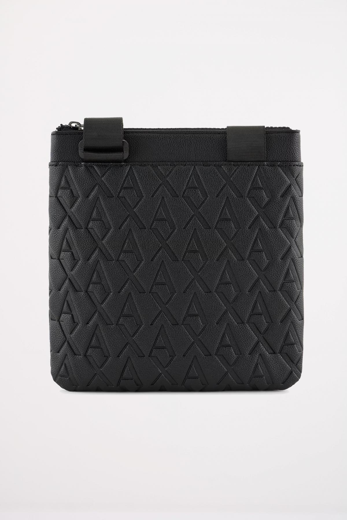 ARMANI EXCHANGE LIAM MESSENGER BAG en color NEGRO  (3)
