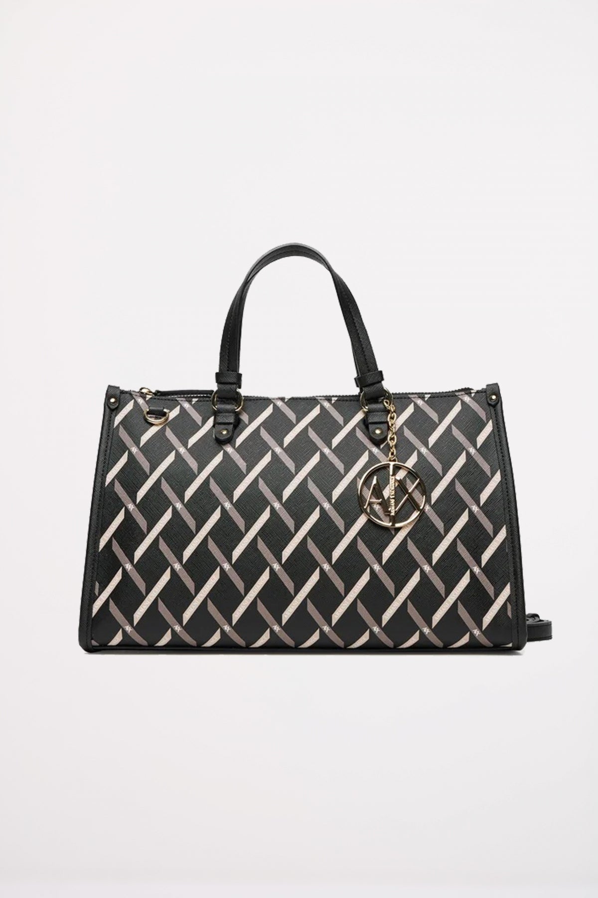 ARMANI EXCHANGE TOP HANDLE BAG en color NEGRO (1)