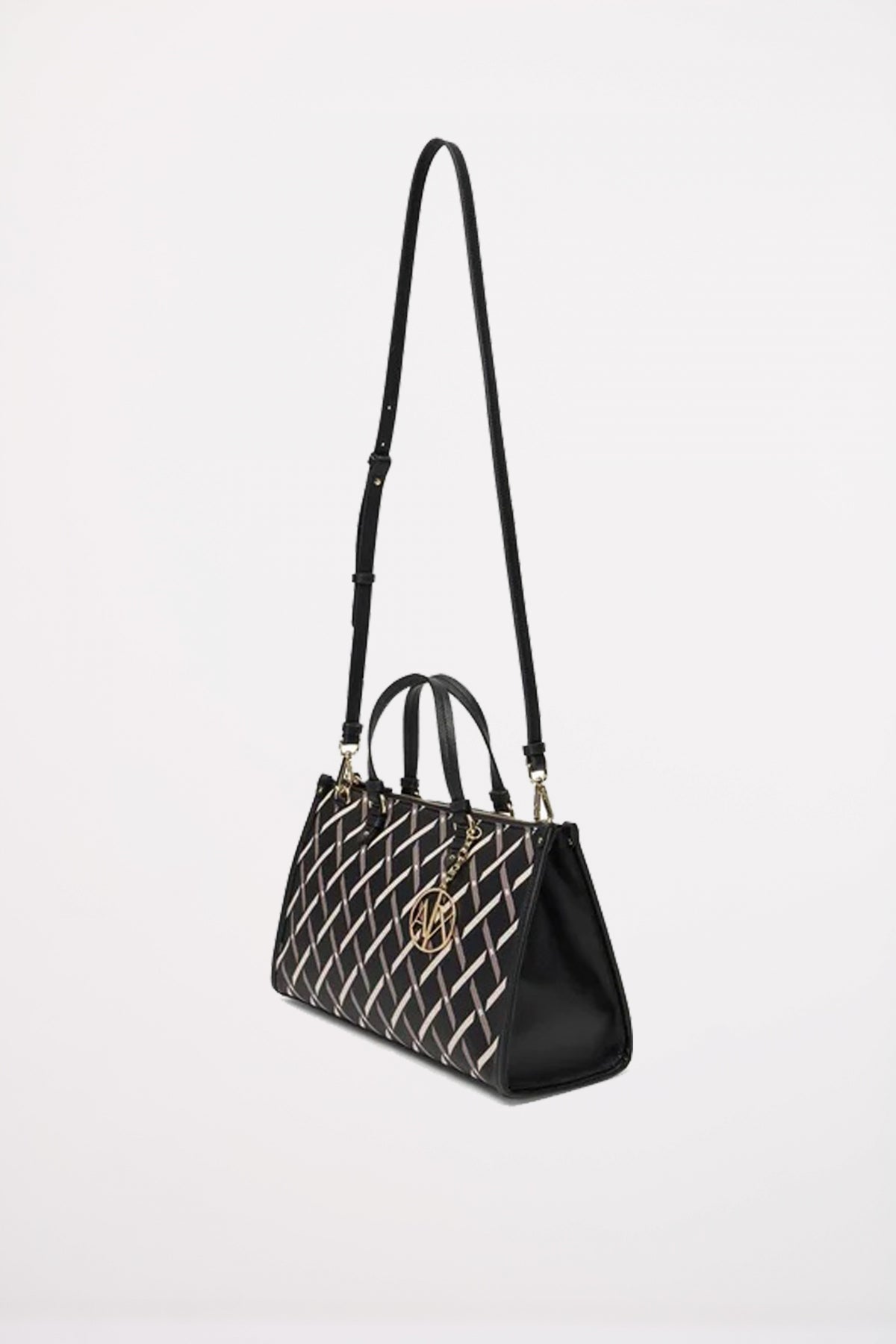ARMANI EXCHANGE TOP HANDLE BAG en color NEGRO (3)