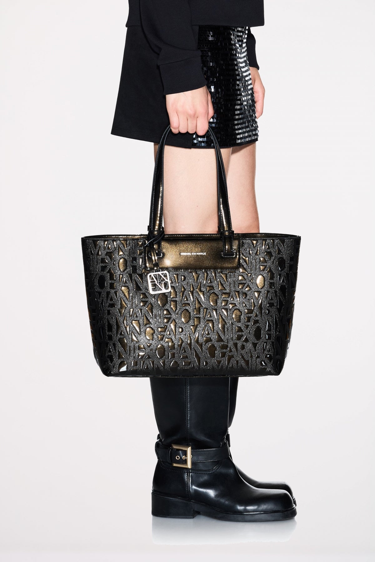 ARMANI EXCHANGE XW AF en color NEGRO  (5)