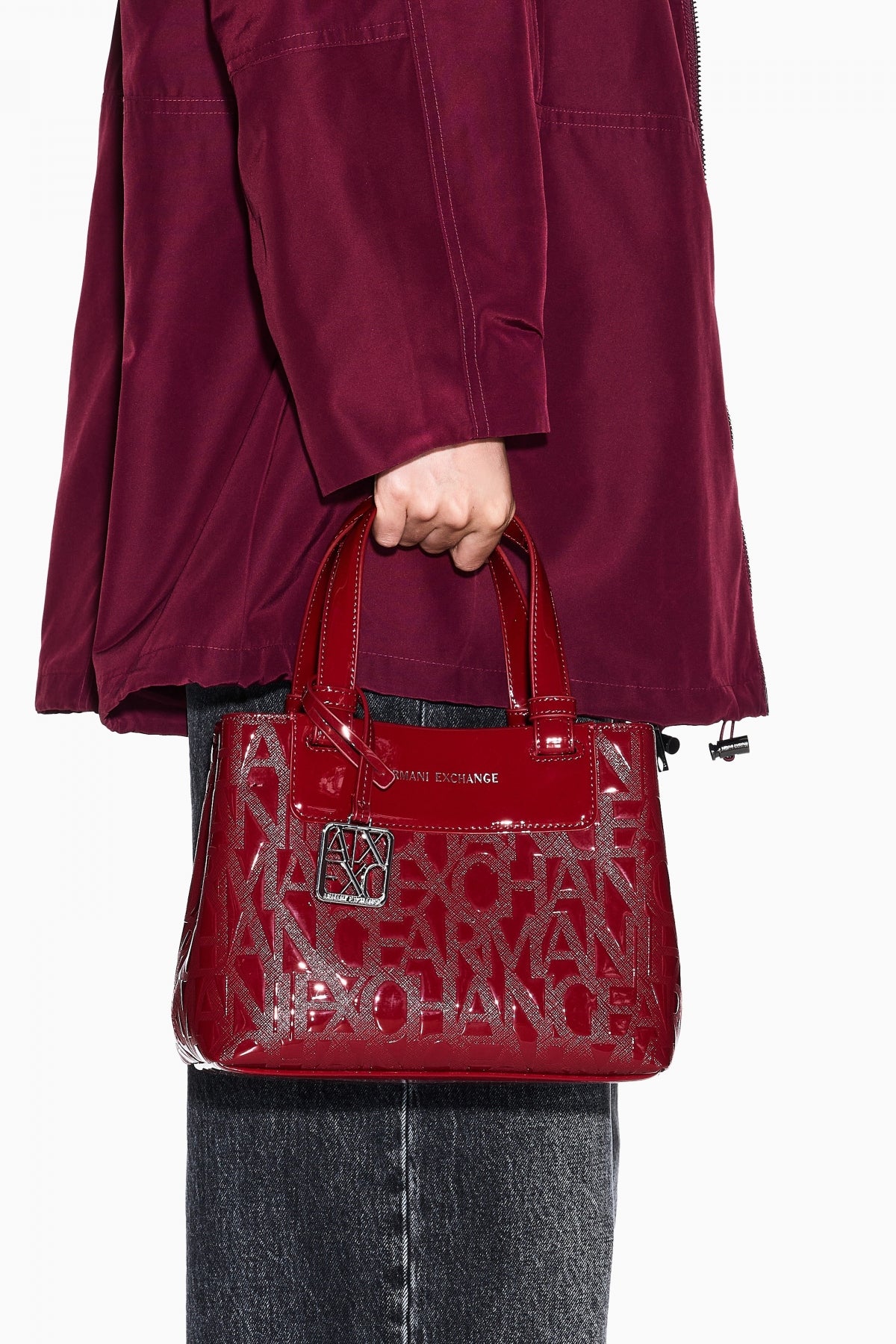 ARMANI EXCHANGE XW AF en color BURDEOS (4)