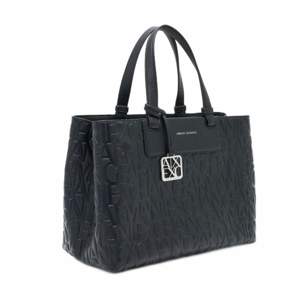 ARMANI EXCHANGE XW AF SHOPPING BAG en color NEGRO (4)