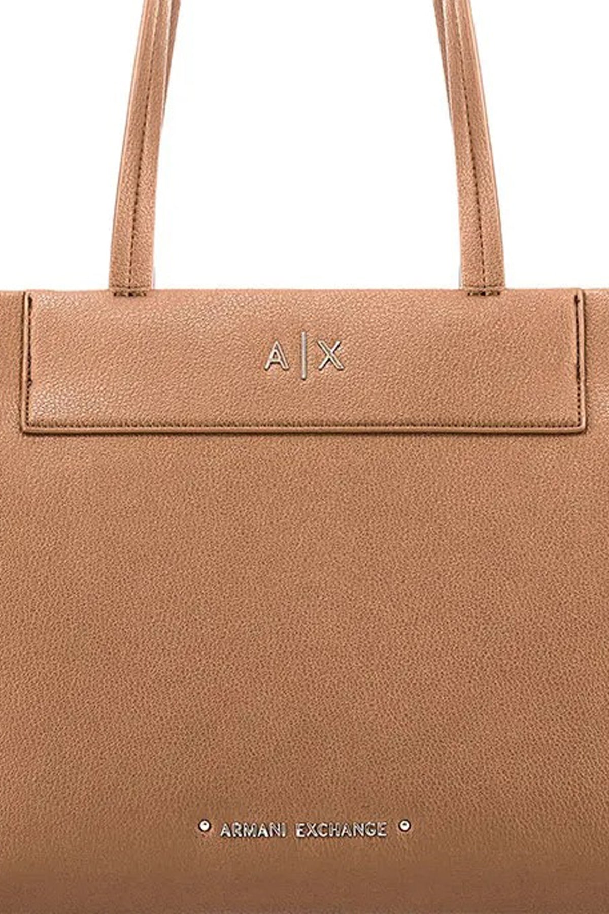 ARMANI EXCHANGE XW AF SHOPPING BAG en color MARRON CLARO (3)