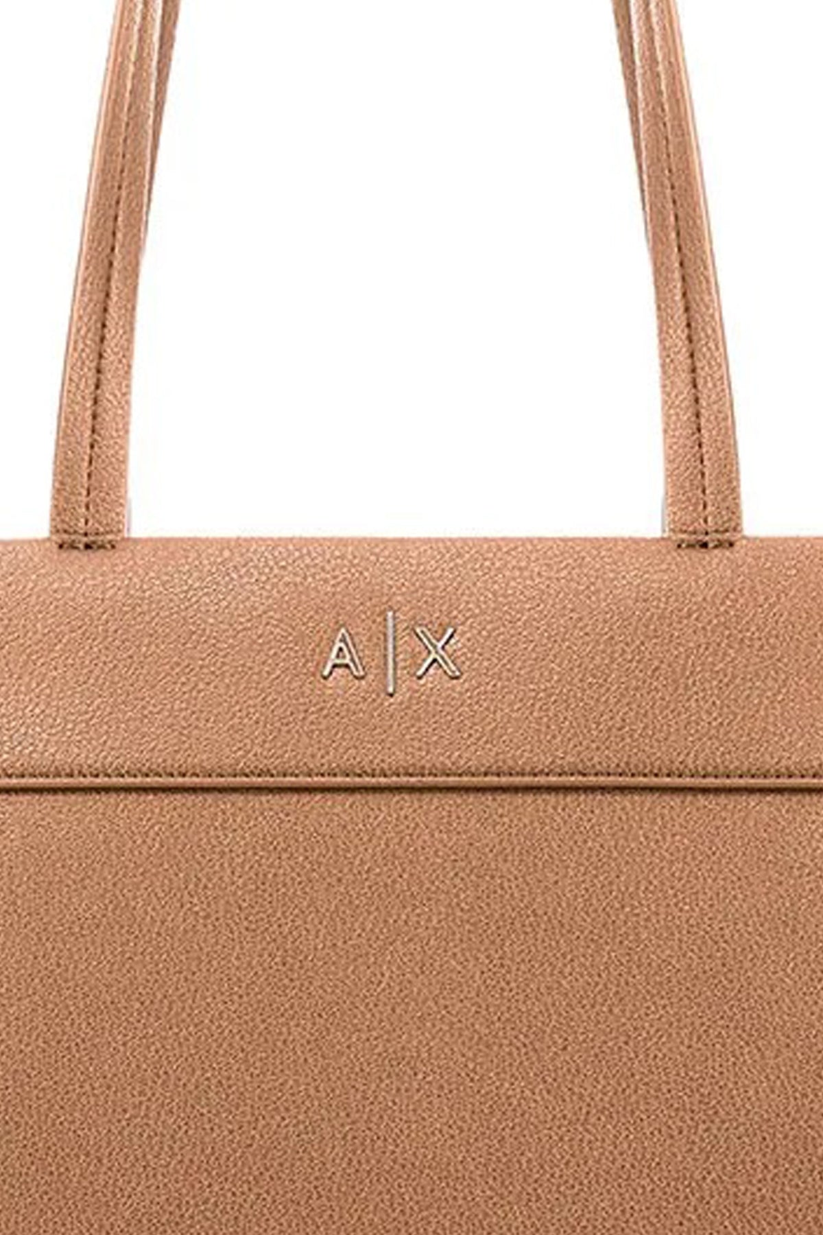 ARMANI EXCHANGE XW AF SHOPPING BAG en color MARRON CLARO (4)