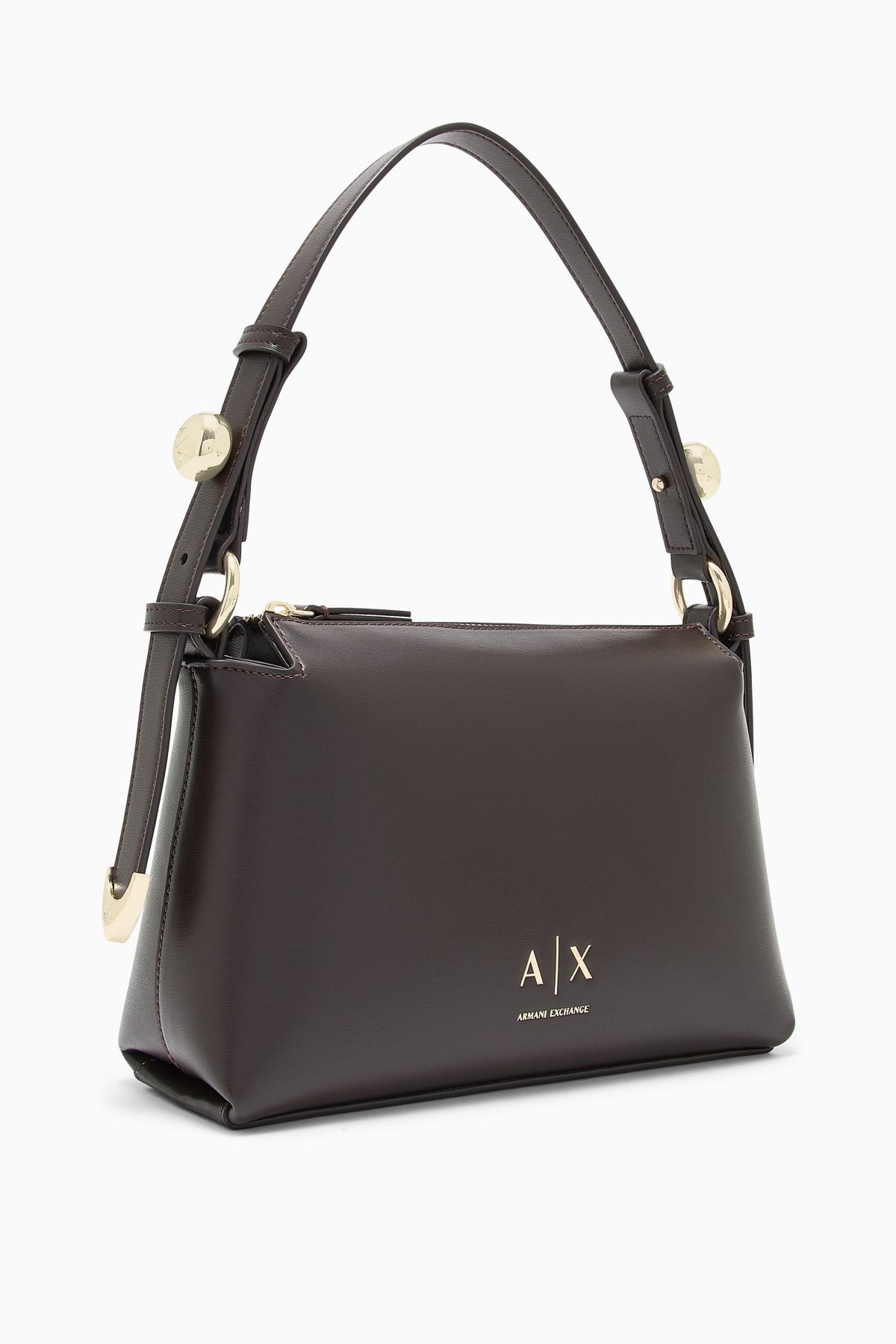 ARMANI EXCHANGE XW AF SHOULDER BAG en color MARRON (2)