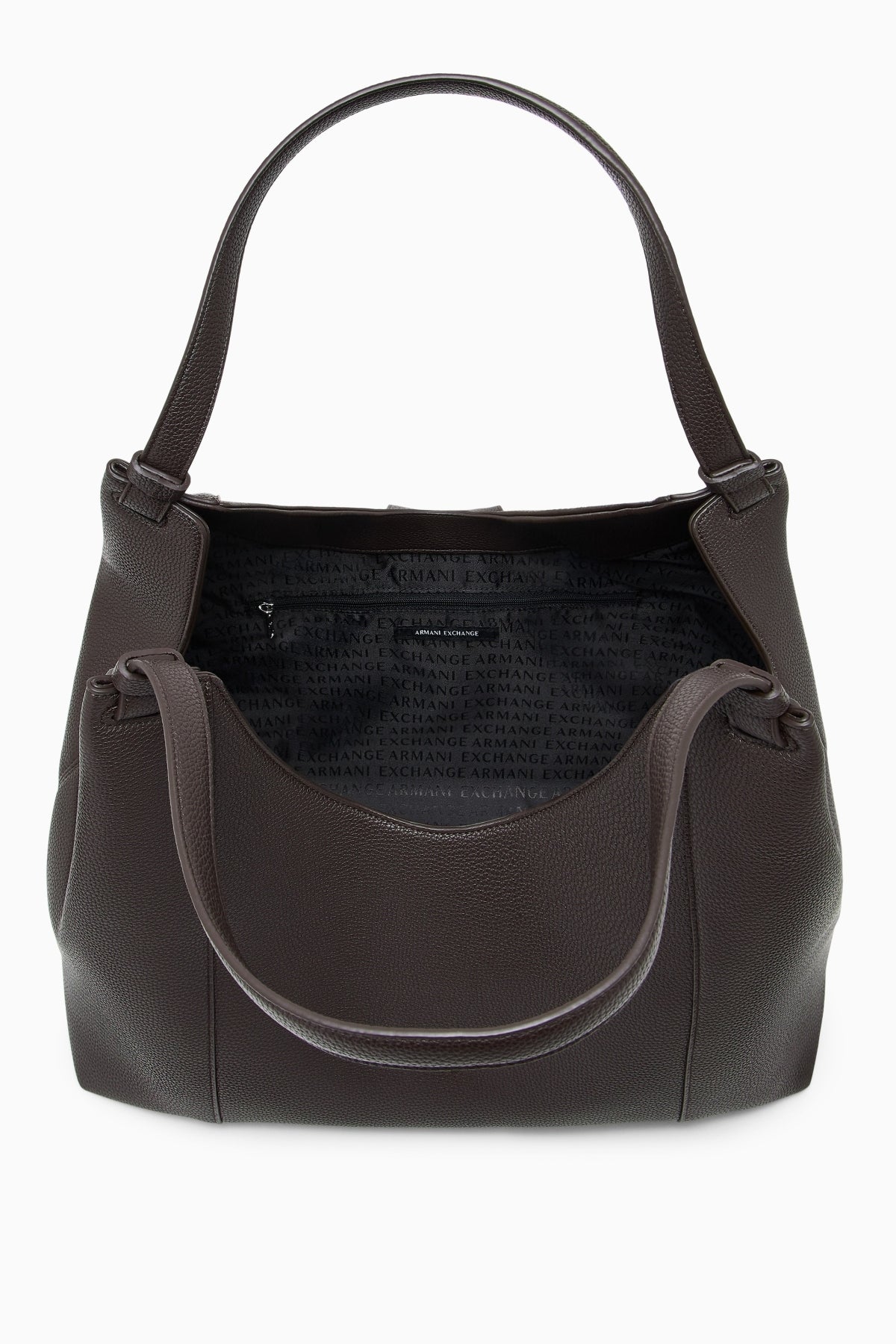 ARMANI EXCHANGE XW AF SHOULDER BAG en color MARRON (4)