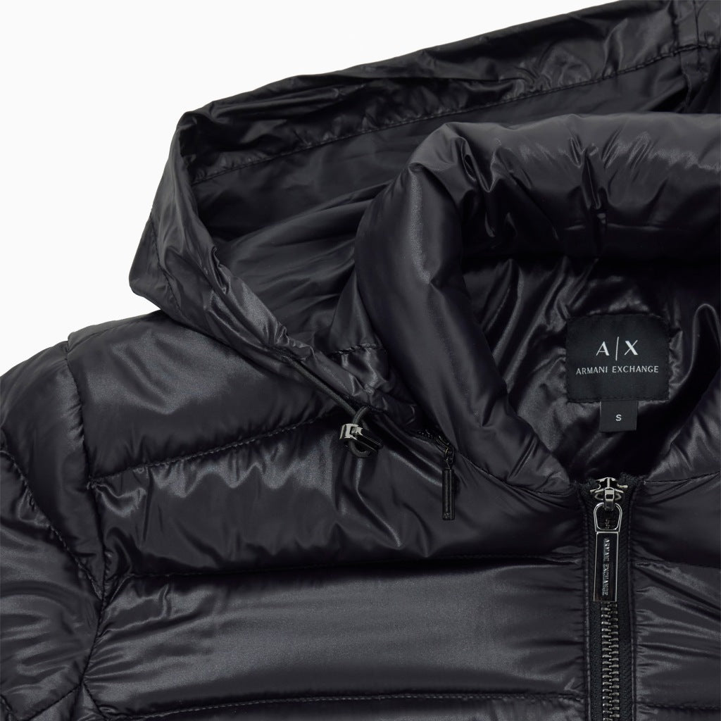 ARMANI EXCHANGE XW AF DOWN JACKET en color NEGRO (6)