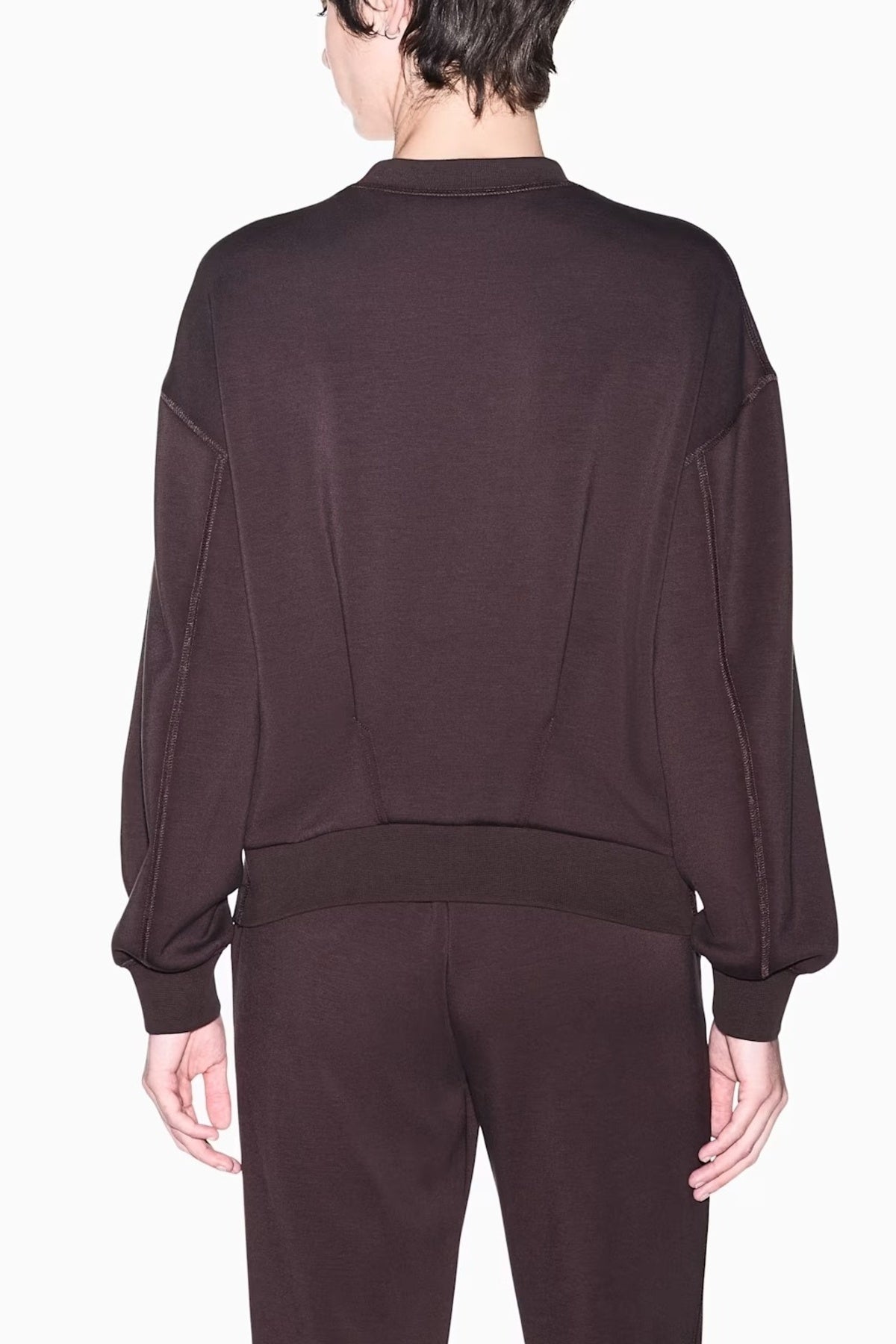 ARMANI EXCHANGE XW AF SWEATSHIRT en color MARRON (2)