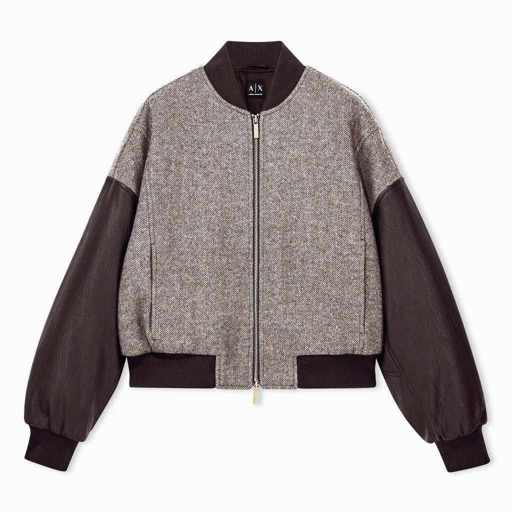 ARMANI EXCHANGE XW AF BLOUSON JACKET en color MARRON (4)