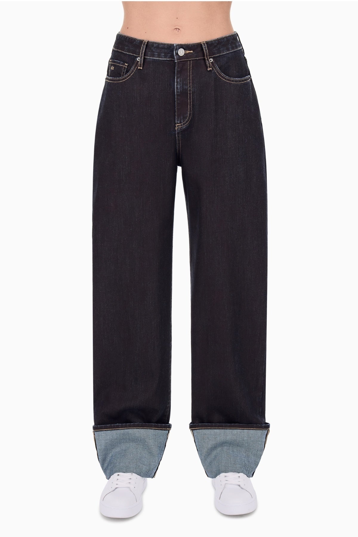 ARMANI EXCHANGE XW AF POCKETS PANT en color NEGRO (1)