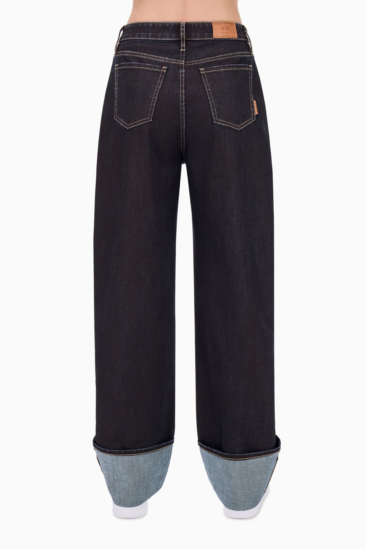 ARMANI EXCHANGE XW AF POCKETS PANT en color NEGRO (2)