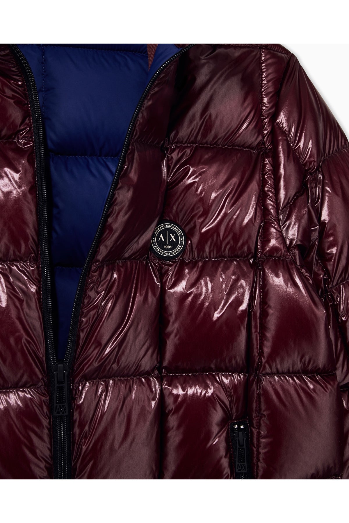ARMANI EXCHANGE XM AF DOWN JACKET en color BURDEOS (3)