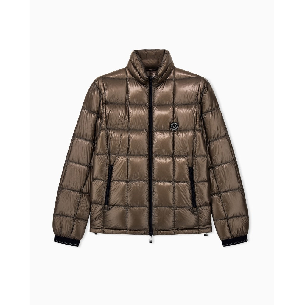 ARMANI EXCHANGE XM AF DOWN JACKET en color BRONCE (3)