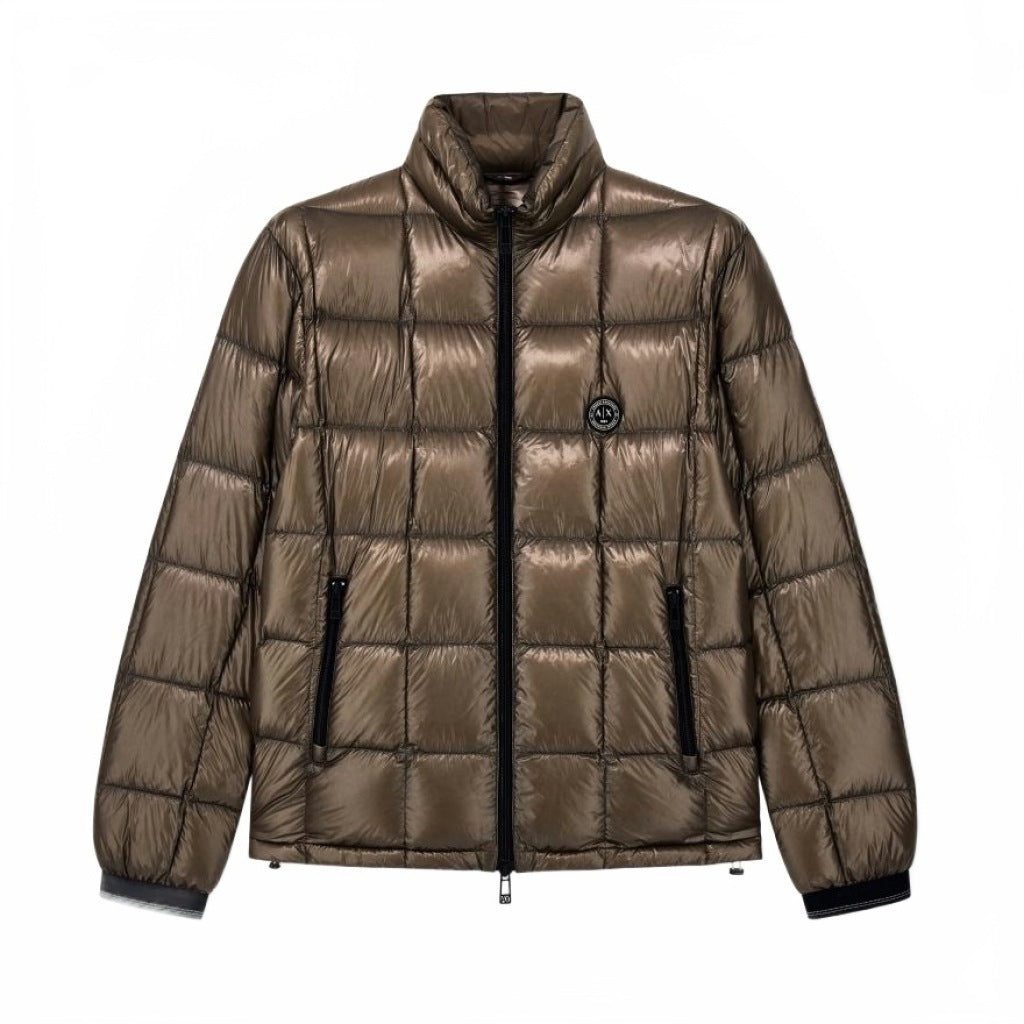 ARMANI EXCHANGE XM AF DOWN JACKET en color BRONCE (4)