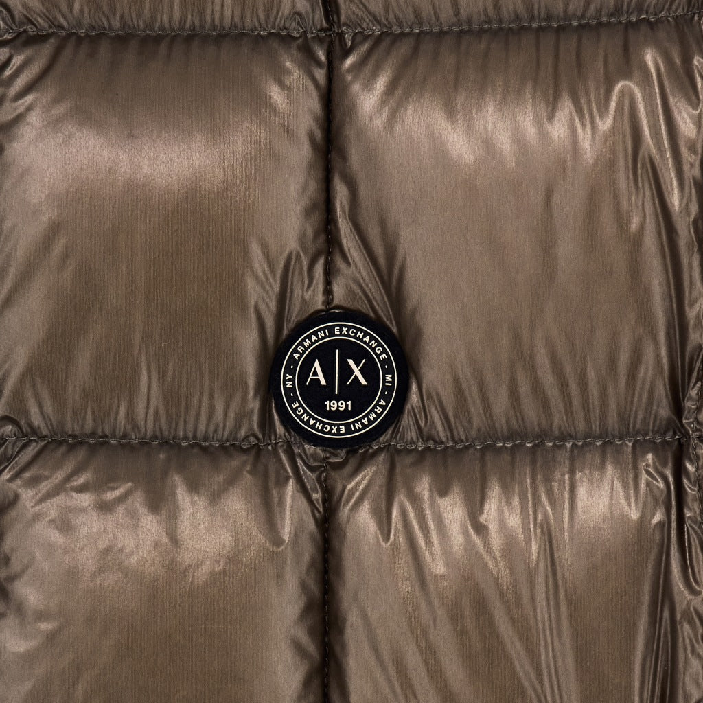 ARMANI EXCHANGE XM AF DOWN JACKET en color BRONCE (6)