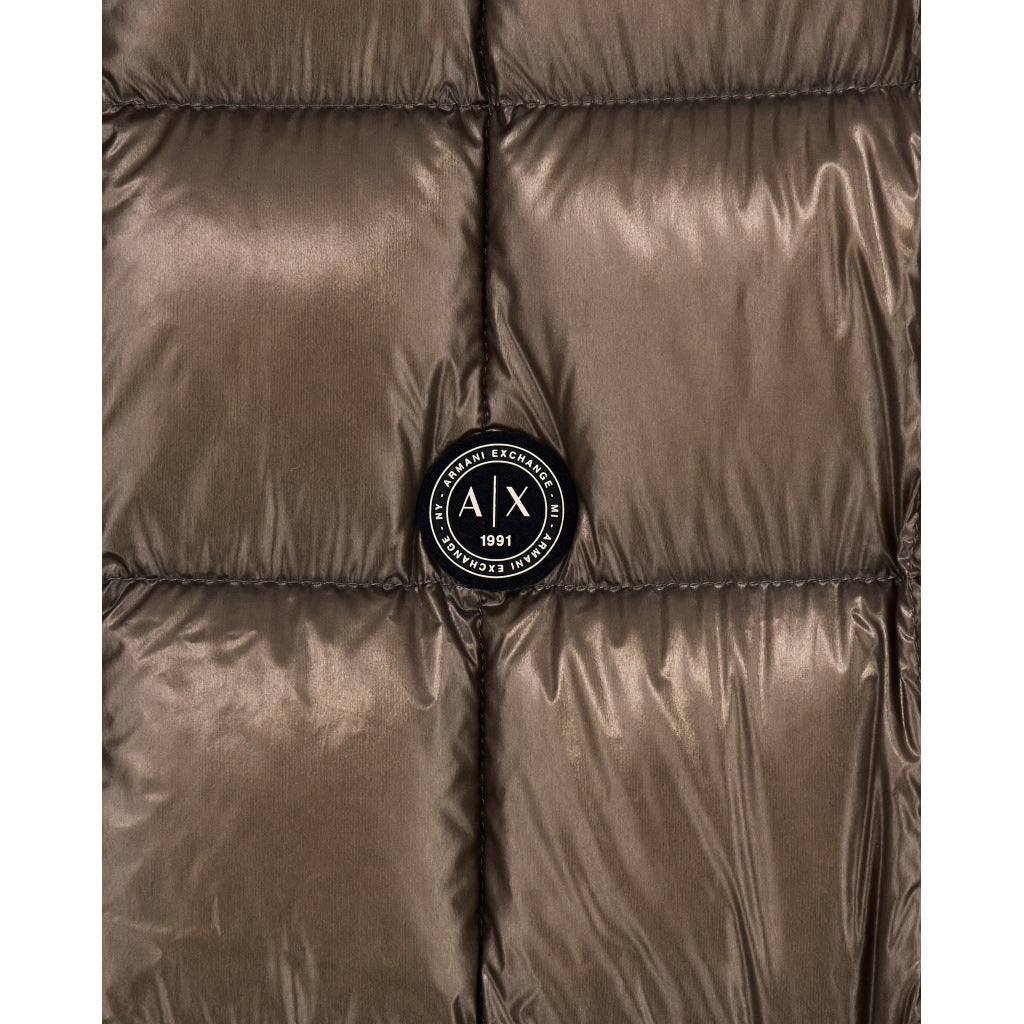ARMANI EXCHANGE XM AF DOWN JACKET en color BRONCE (7)