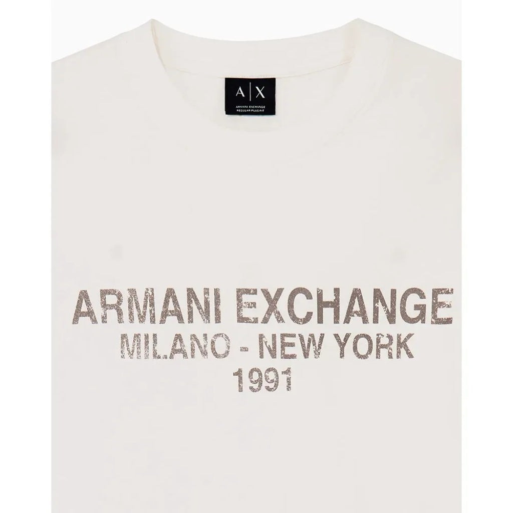 ARMANI EXCHANGE XM AF T SHIRT en color BLANCO (6)