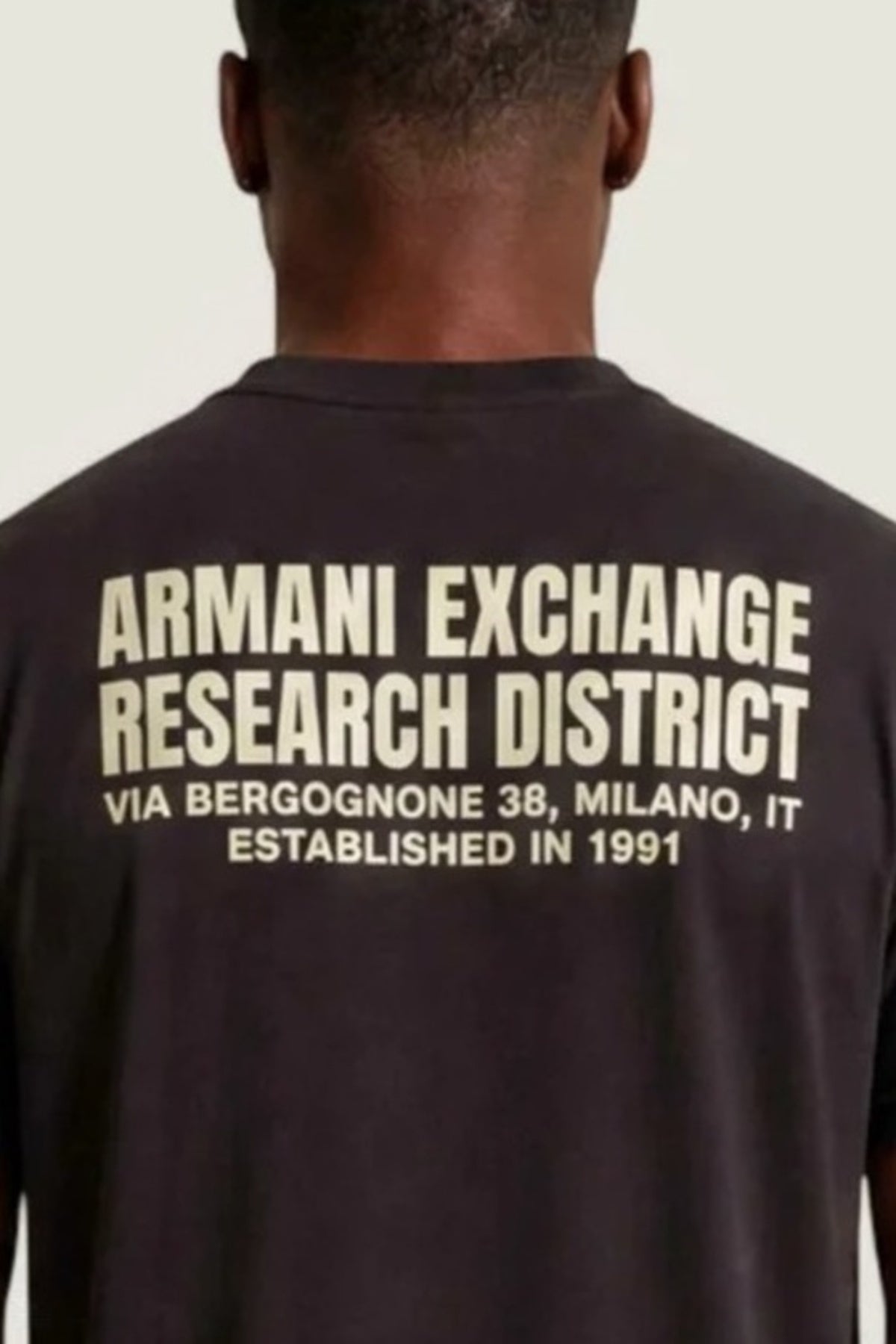 ARMANI EXCHANGE XM AF T SHIRT en color GRIS (3)