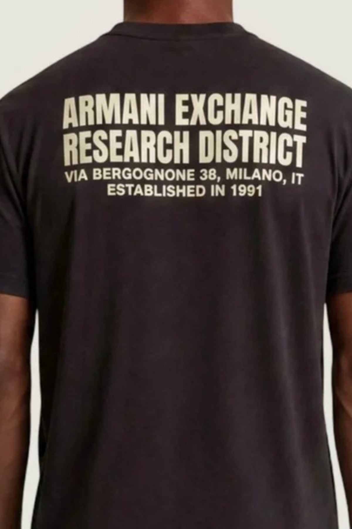 ARMANI EXCHANGE XM AF T SHIRT en color GRIS (4)