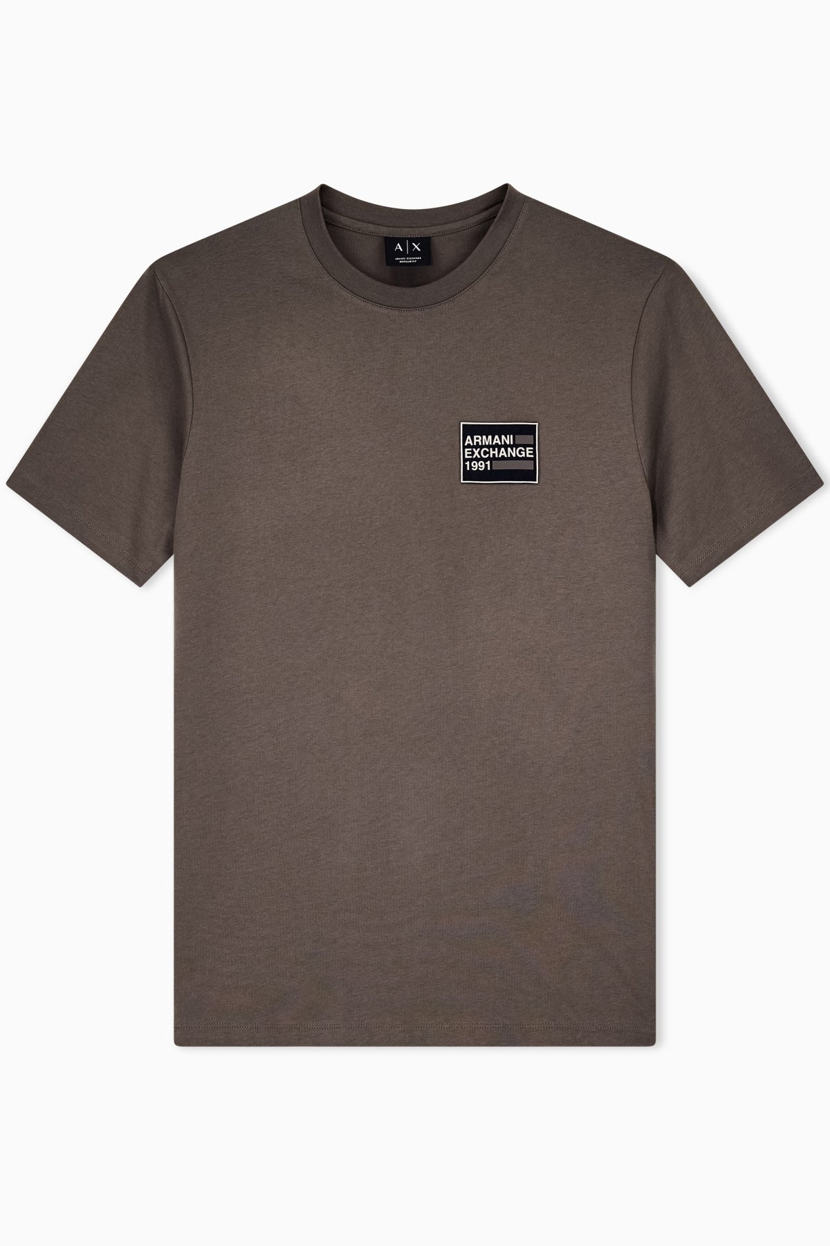 ARMANI EXCHANGE XM AF T SHIRT en color MARRON (1)