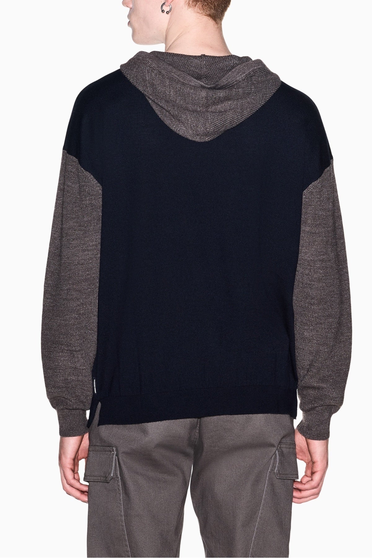 ARMANI EXCHANGE XM AF PULLOVER en color AZUL (2)
